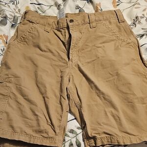 Carhartt Men's Tan Cargo Shorts